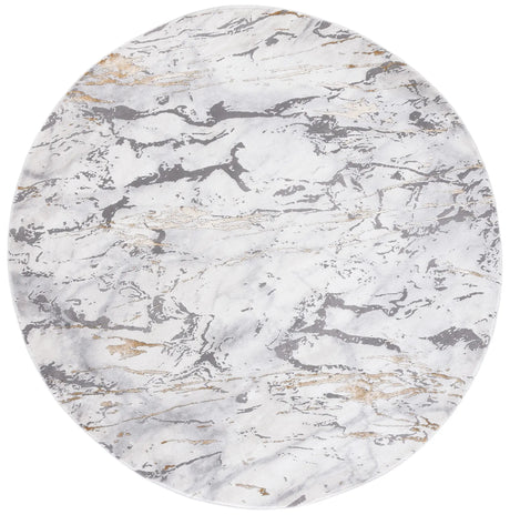 Safavieh Craft 6'-7" x 6'-7" Rug in Grey / Gold
