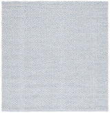Safavieh Sisal All-Weather 6'-7" x 6'-7" Rug in Blue / Ivory