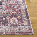 Safavieh Arizona 4'-0" x 6'-0" Rug in Dark Red / Beige