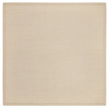 Safavieh Natural Fiber 6'-0" x 6'-0" Rug in Ivory / Light Beige