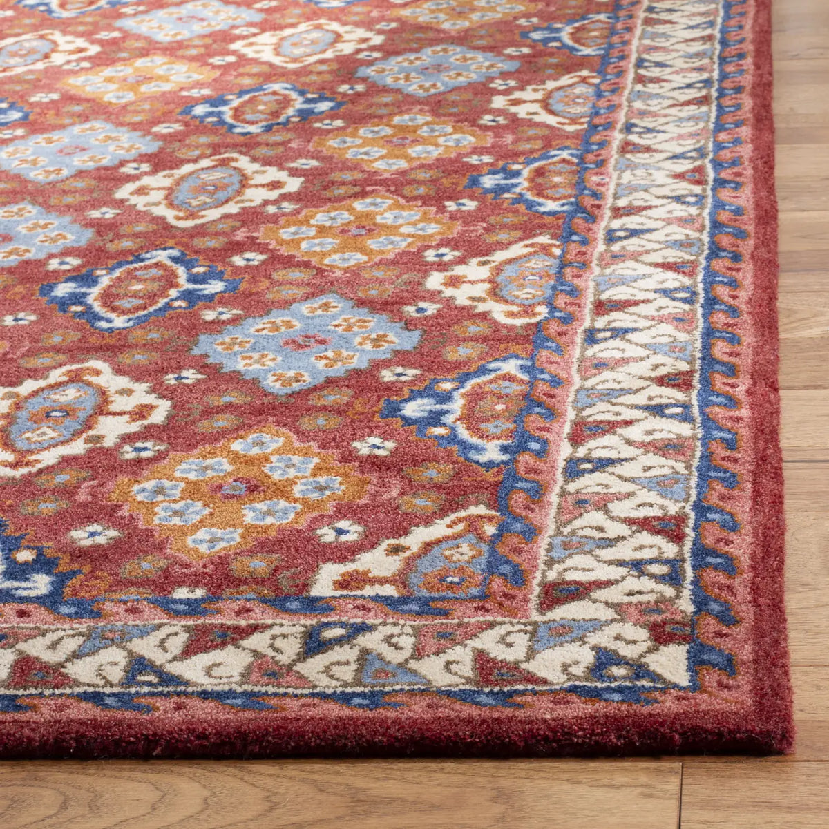 Safavieh Antiquity 4'-0" x 6'-0" Rug in Red / Blue
