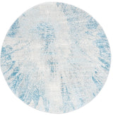 Safavieh Tulum 5'-0" x 5'-0" Rug in Grey / Blue