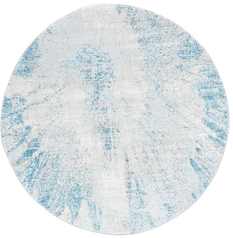 Safavieh Tulum 5'-0" x 5'-0" Rug in Grey / Blue