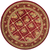 Safavieh Lyndhurst 5'-3" x 5'-3" Rug in Red / Red