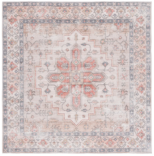 Safavieh Arizona 6'-0" x 6'-0" Rug in Sage / Rust
