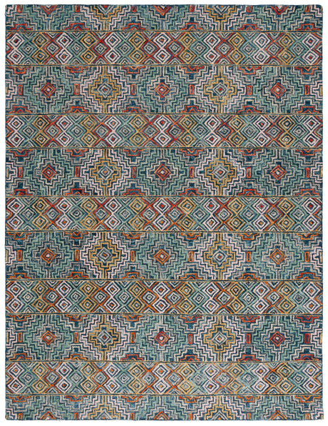 Safavieh Aspen 10'-0" x 14'-0" Rug in Blue / Gold