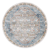 Safavieh Shivan 6'-7" x 6'-7" Rug in Blue / Red