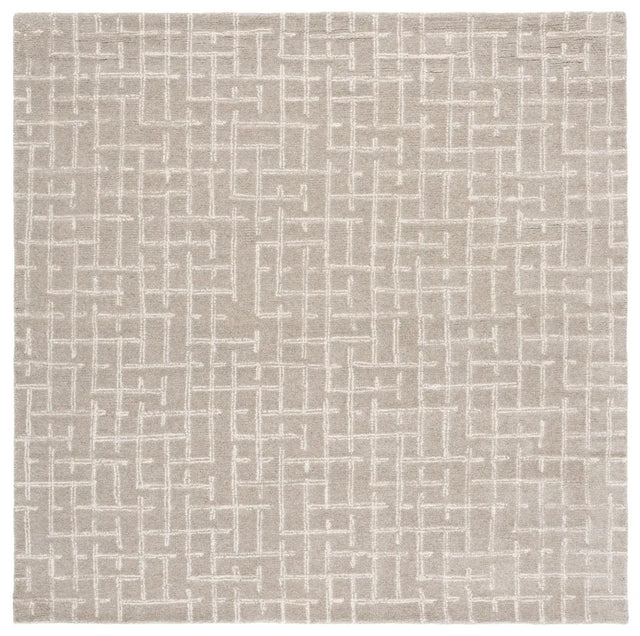 Safavieh Ebony 6'-0" x 6'-0" Rug in Grey