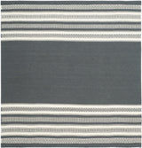 Safavieh Dhurries 6'-0" x 6'-0" Rug in Dark Grey