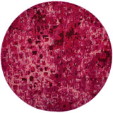 Safavieh Monaco 6'-7" x 6'-7" Rug in Fuchsia
