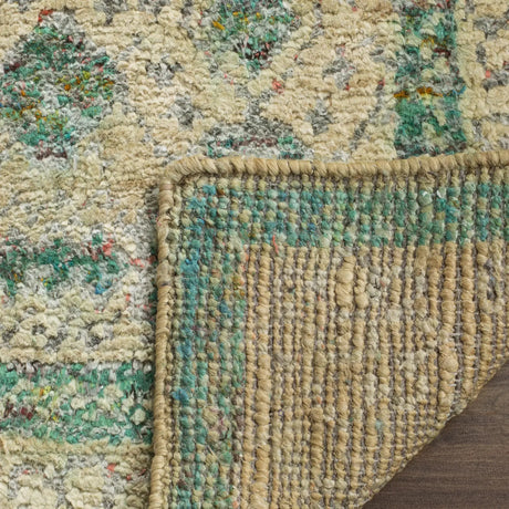 Safavieh Tangier 5'-0" x 8'-0" Rug in Beige / Emerald