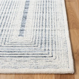Safavieh Metro 4'-0" x 6'-0" Rug in Dark Grey / Ivory