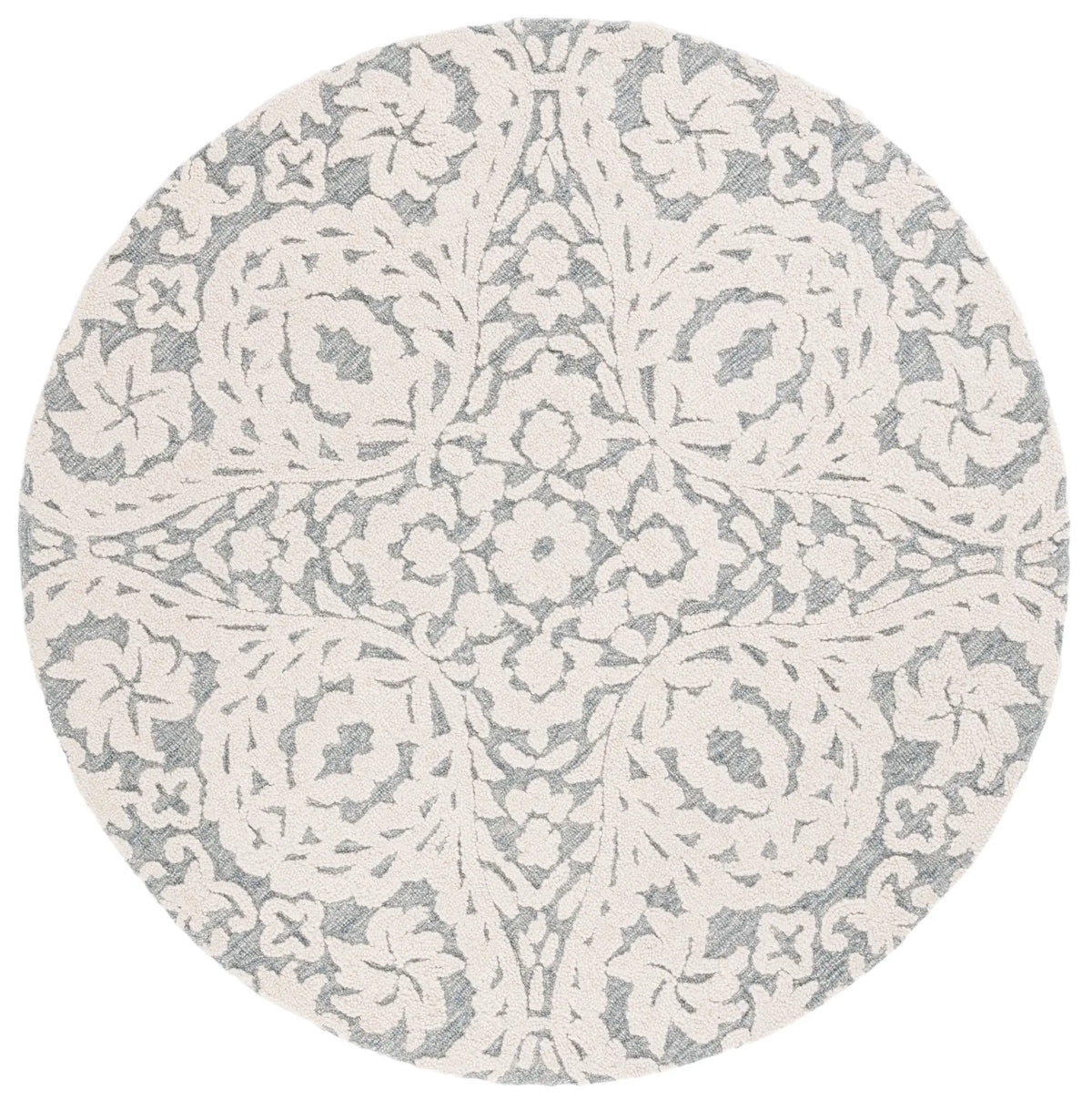 Safavieh Metro 6'-0" x 6'-0" Rug in Ivory / Grey
