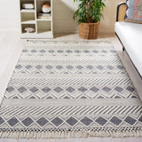 Safavieh Natura 5'-0" x 8'-0" Rug in Ivory / Charcoal