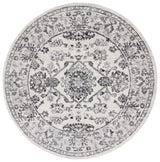 Safavieh Tulum 6'-7" x 6'-7" Rug in Ivory / Black