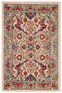 Safavieh Kashan 2'-0" x 3'-0" Rug in Ivory / Taupe