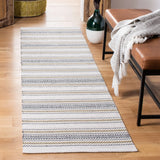 Safavieh Montauk 2'-3" x 8'-0" Rug in Blue / Beige