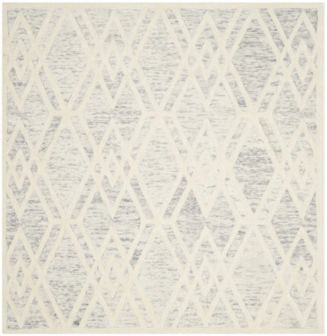Safavieh Cambridge 6'-0" x 6'-0" Rug in Grey / Ivory