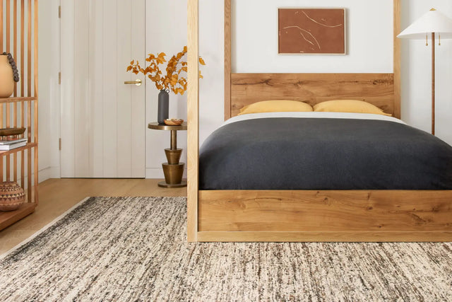 Loloi Reyla Rla-01 Granite/Mocha Rug - room scene 1 horizontal
