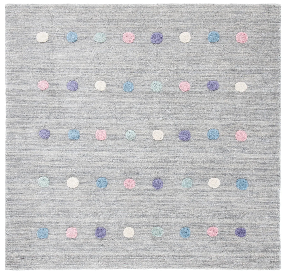 Safavieh Safavieh Kids 5'-0" x 5'-0" Rug in Silver