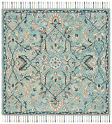 Safavieh Blossom 6'-0" x 6'-0" Rug in Blue / Ivory