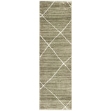 Oriental Weavers Sphinx Carson 9661A Grey / Ivory Rugs - runner