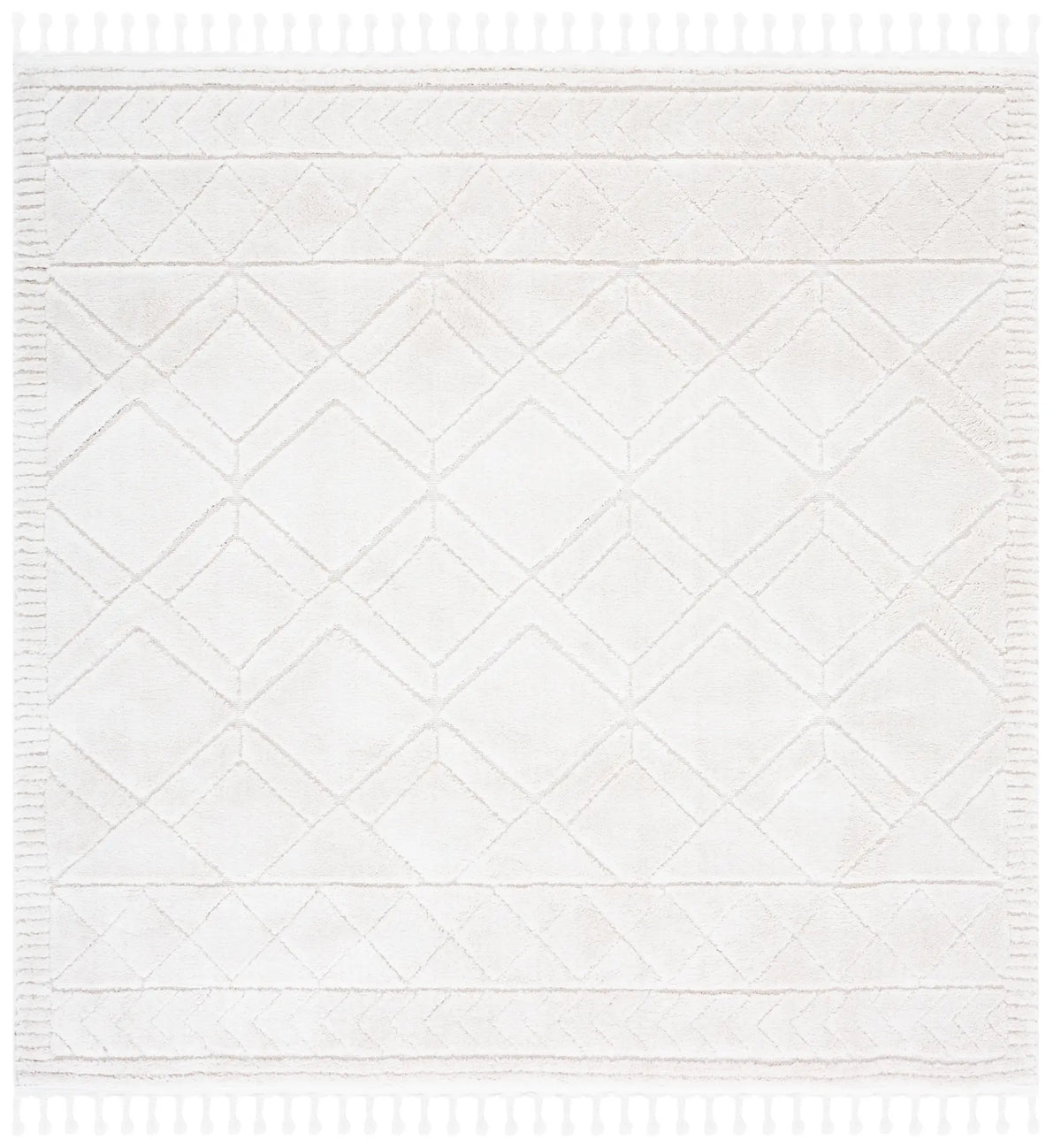 Safavieh Marrakesh 6'-7" x 6'-7" Rug in Ivory / Beige