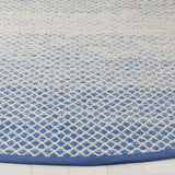 Safavieh Montauk 6'-0" x 6'-0" Rug in Blue / Ivory