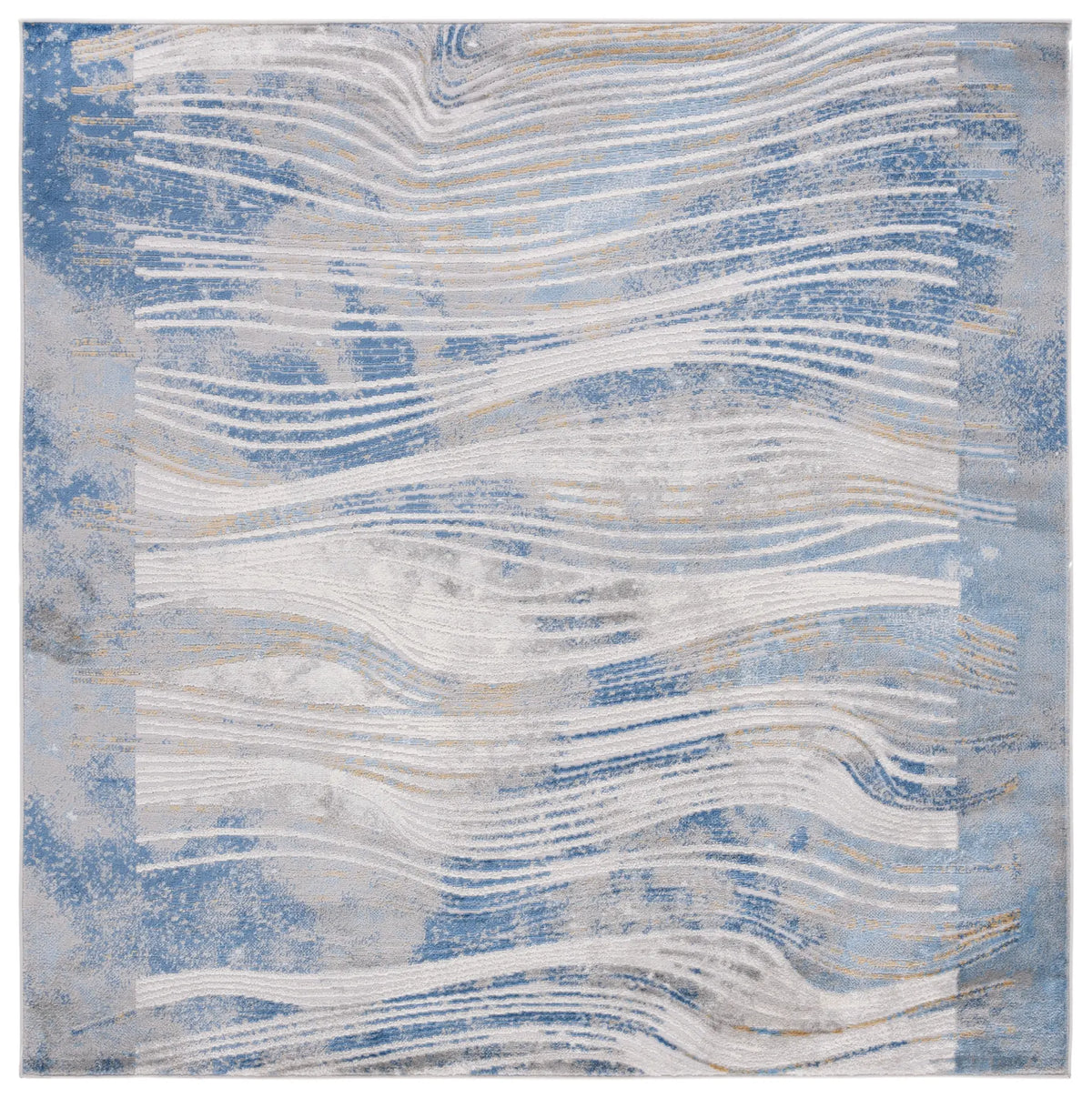 Safavieh Palma 6'-7" x 6'-7" Rug in Beige / Blue