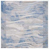 Safavieh Palma 6'-7" x 6'-7" Rug in Beige / Blue