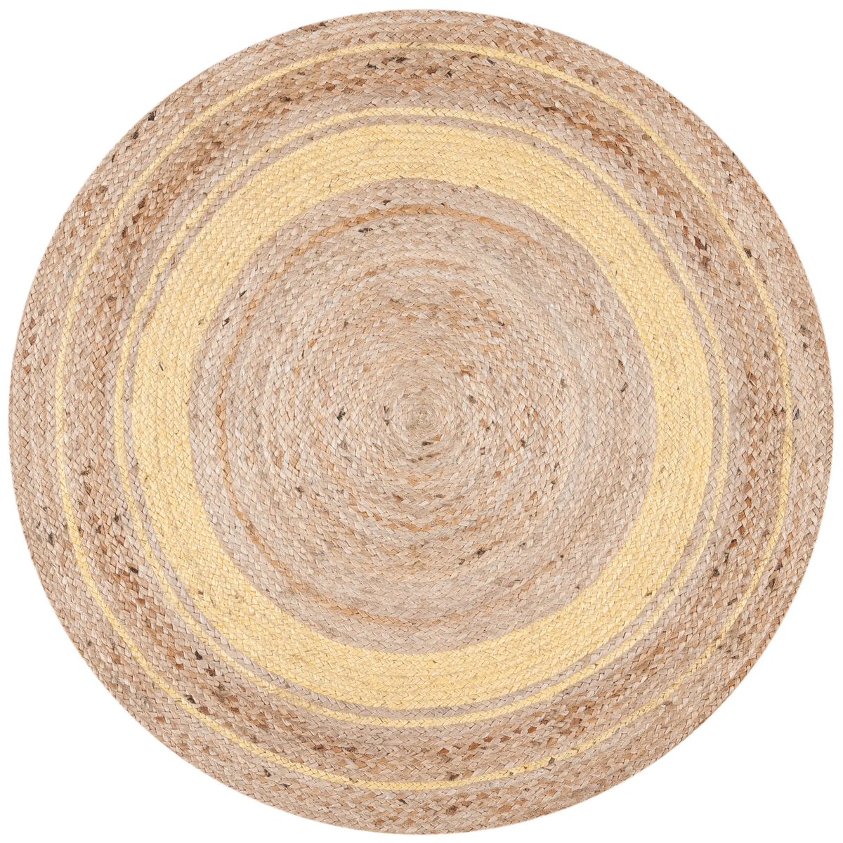 Safavieh Natural Fiber 3'-0" x 3'-0" Rug in Natural / Yellow