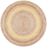 Safavieh Natural Fiber 3'-0" x 3'-0" Rug in Natural / Yellow
