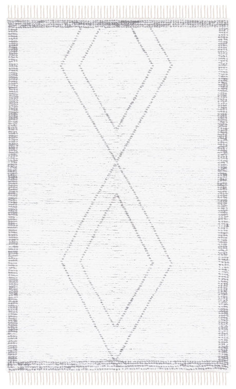 Safavieh Casablanca 4'-0" x 6'-0" Rug in Ivory / Grey