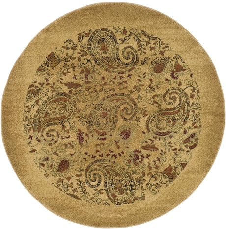 Safavieh Lyndhurst 5'-3" x 5'-3" Rug in Beige / Multi
