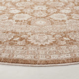 Safavieh Willow 6'-3" x 6'-3" Rug in Light Brown / Ivory