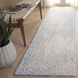 Safavieh Ebony 2'-3" x 9'-0" Rug in Blue / Ivory