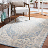 Safavieh Metro 4'-0" x 6'-0" Rug in Blue / Ivory
