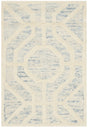 Safavieh Cambridge 2'-0" x 3'-0" Rug in Light Blue / Ivory