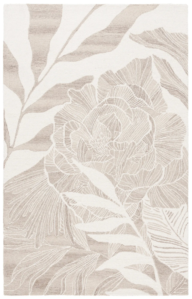 Safavieh Jardin 4'-0" x 6'-0" Rug in Ivory / Beige