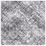 Safavieh Amelia 6'-7" x 6'-7" Rug in Grey / Charcoal