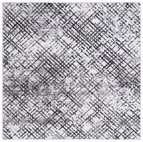 Safavieh Amelia 6'-7" x 6'-7" Rug in Grey / Charcoal