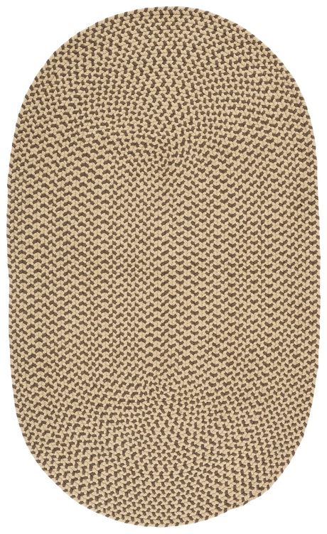 Safavieh Braided 3'-0" x 5'-0" Rug in Beige / Brown