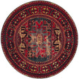 Safavieh Vintage Hamadan 10'-0" x 10'-0" Rug in Red / Multi