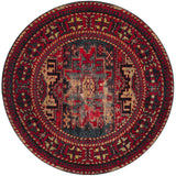 Safavieh Vintage Hamadan 10'-0" x 10'-0" Rug in Red / Multi
