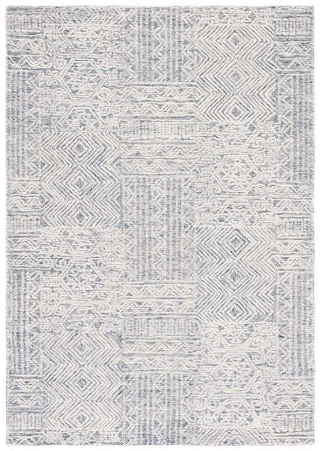 Safavieh Abstract 4'-0" x 6'-0" Rug in Grey / Ivory