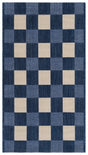 Safavieh Courtyard 2'-0" x 3'-7" Rug in Navy / Beige