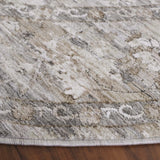 Safavieh Mason 100 6'-3" x 6'-3" Rug in Beige / Dark Grey