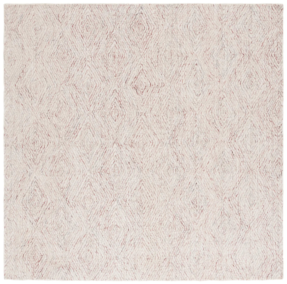 Safavieh Ebony 6'-0" x 6'-0" Rug in Rust / Beige