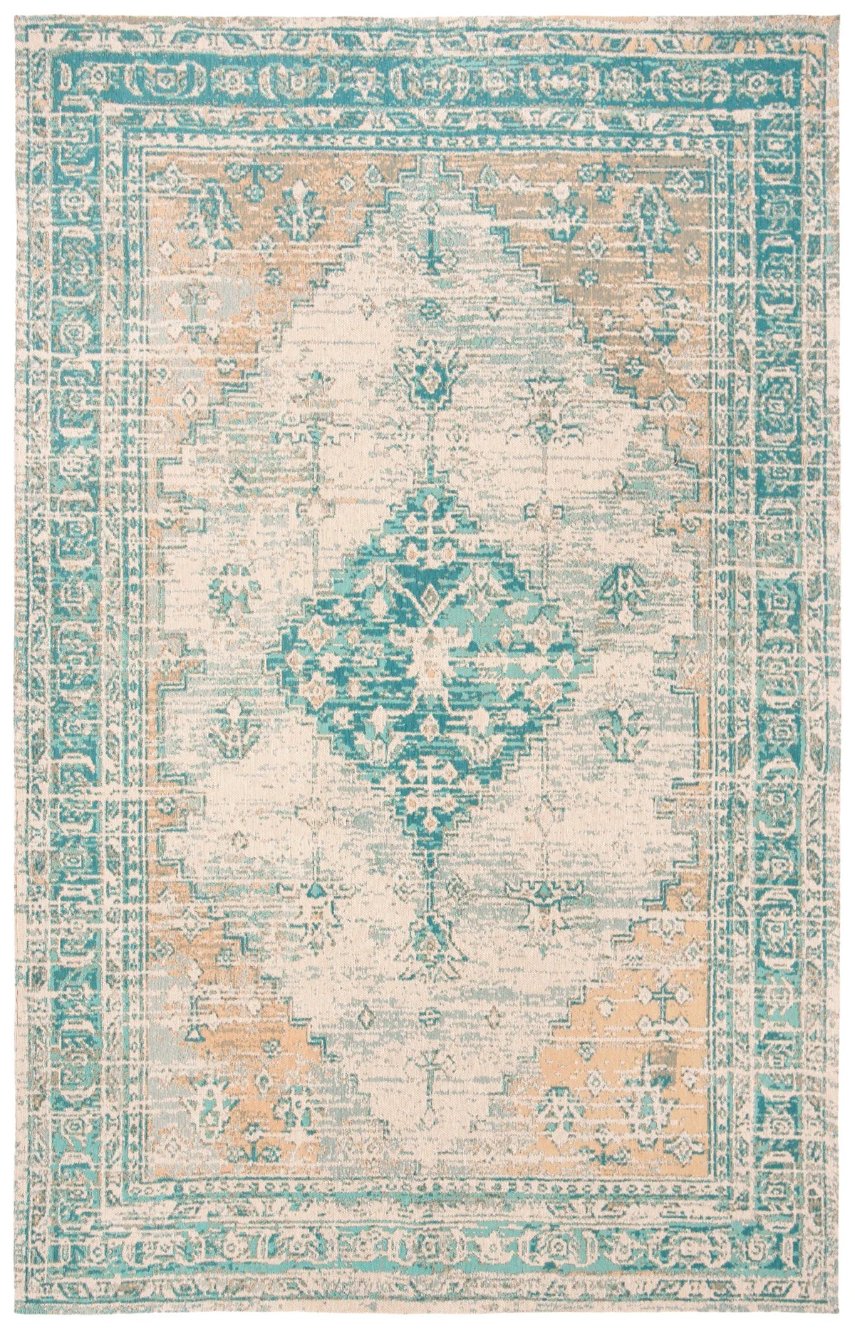 Safavieh Classic Vintage 5'-0" x 8'-0" Rug in Aqua
