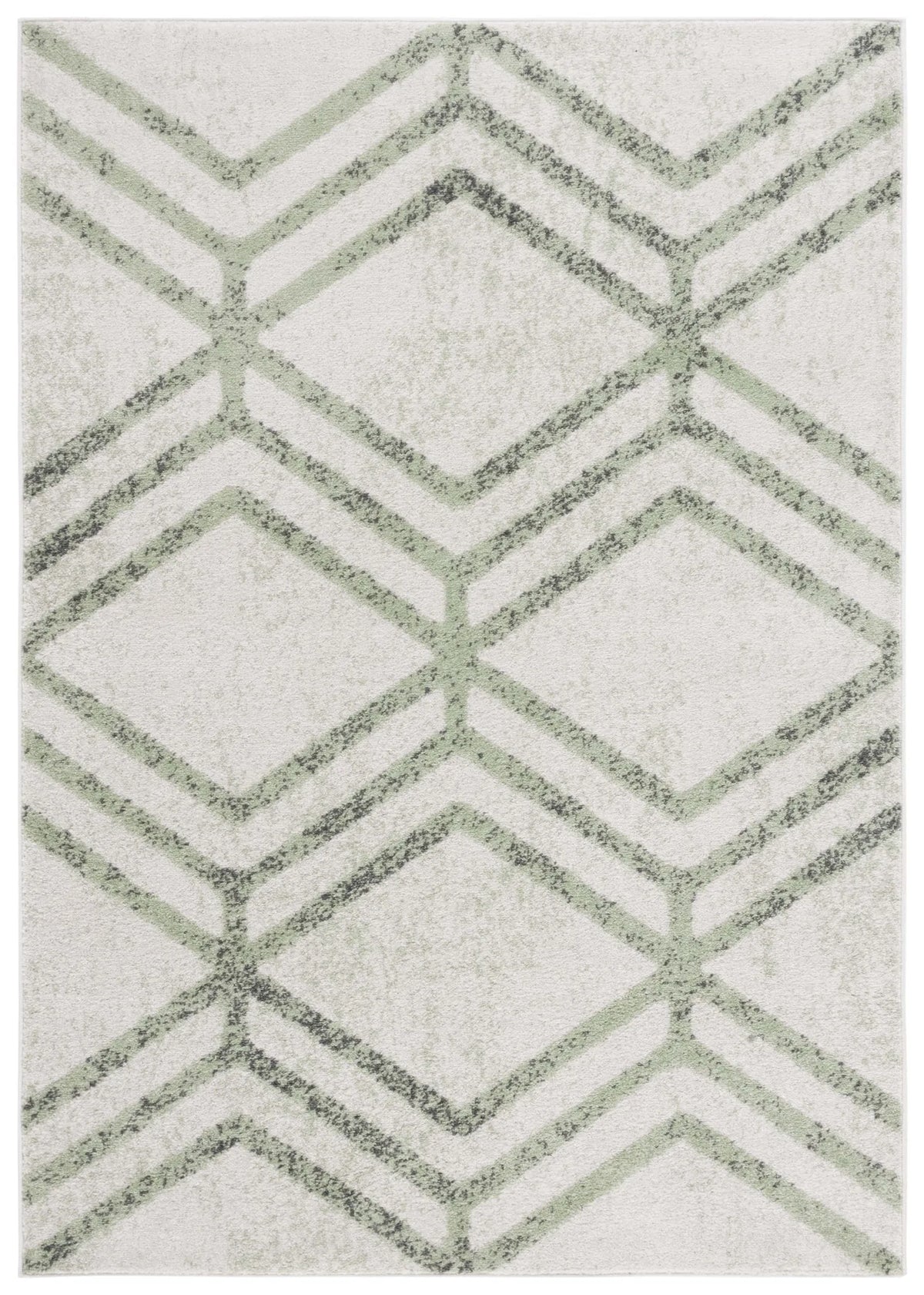 Safavieh Adirondack 4'-0" x 6'-0" Rug in Ivory / Sage